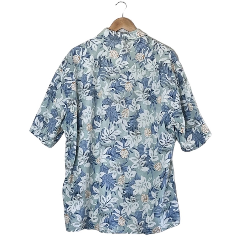 Campia Moda | Men’s Hawaiian shirt 100% cotton throw on oversized baggy … - Picture 3 of 9